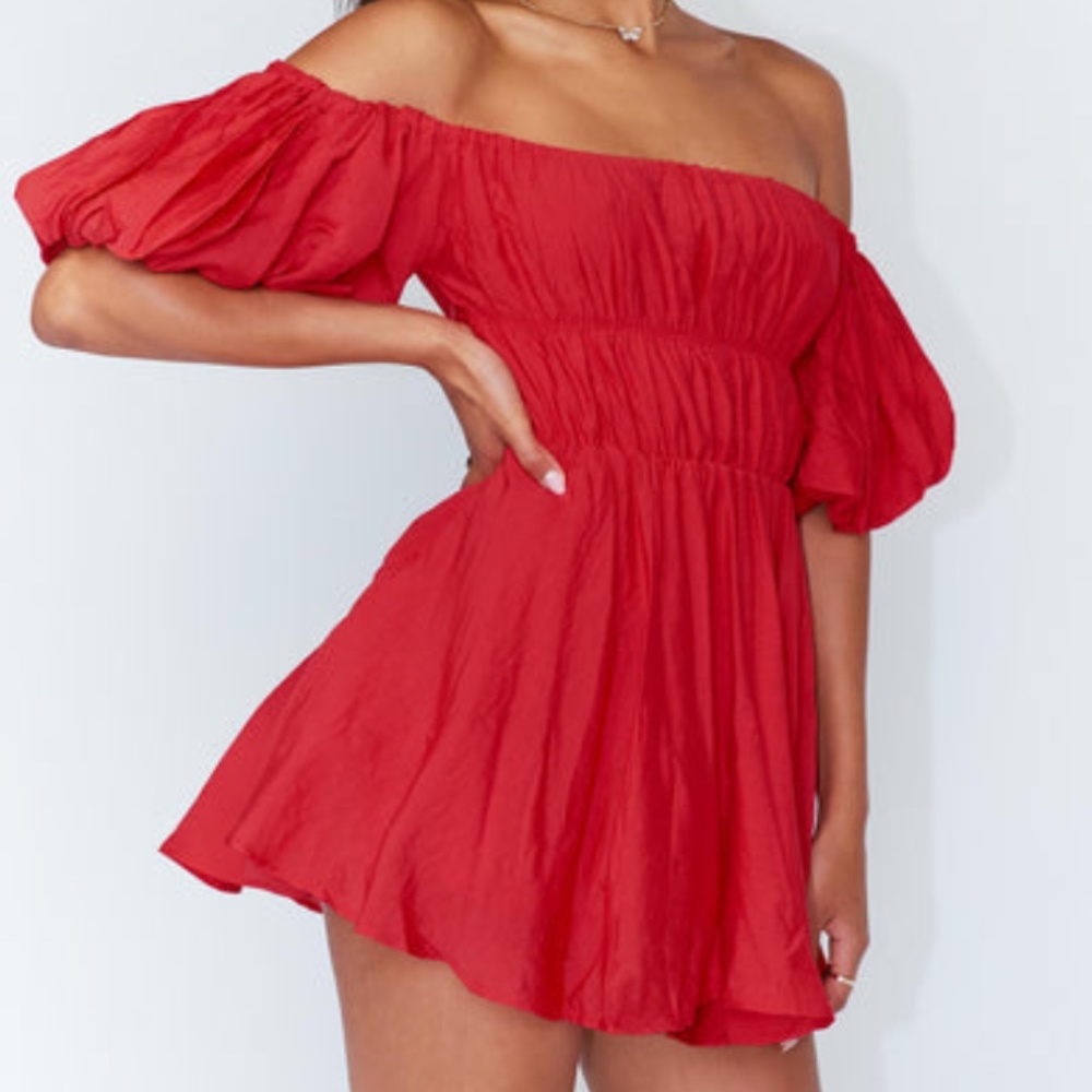 Princess Polly Halton Mini Dress Red